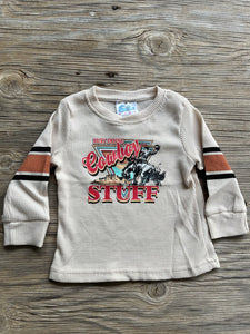 Cowkids Cowboy Stuff Long Sleeve Tee