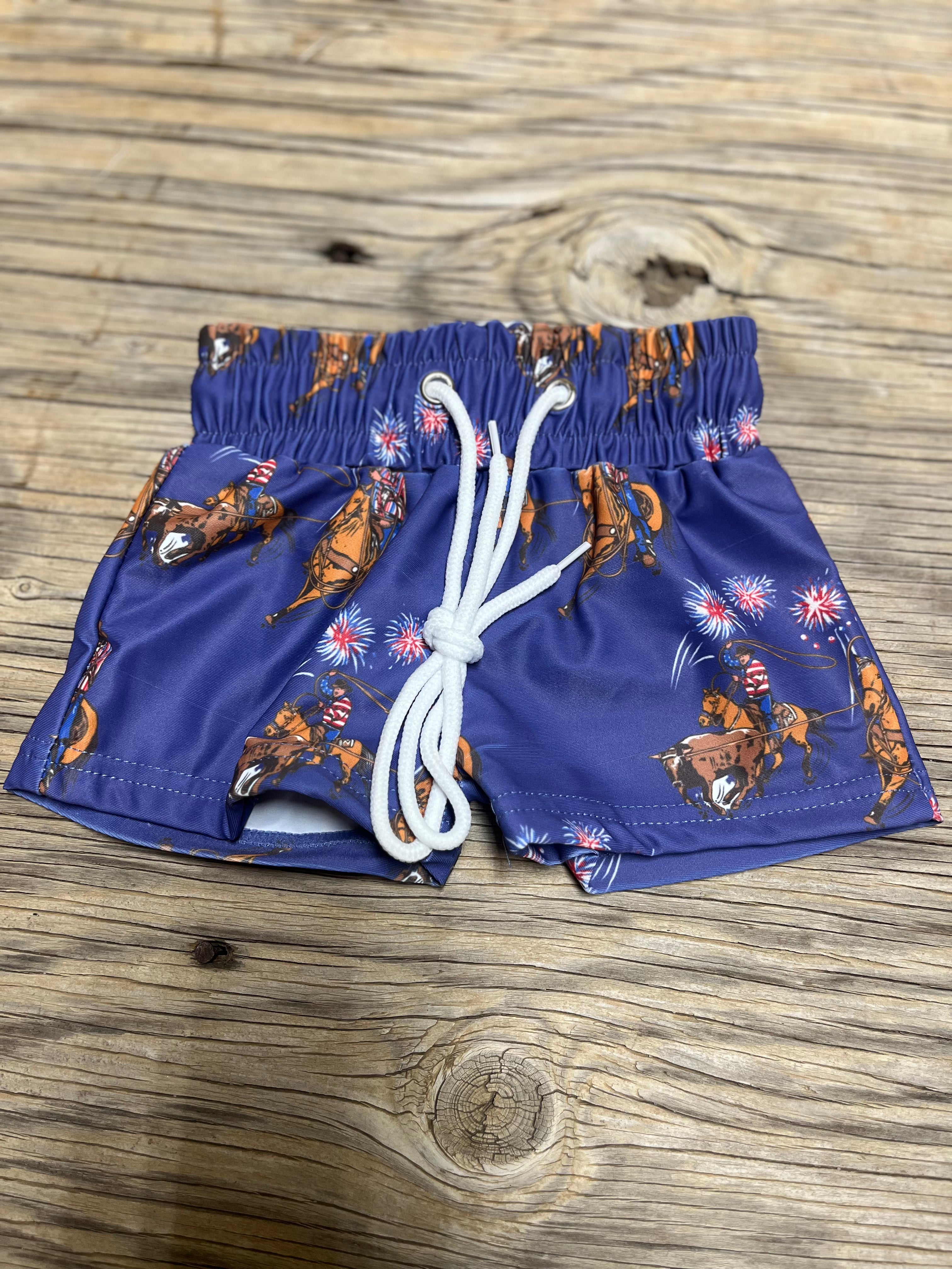 Cowkids Swim Trunks 3-6m