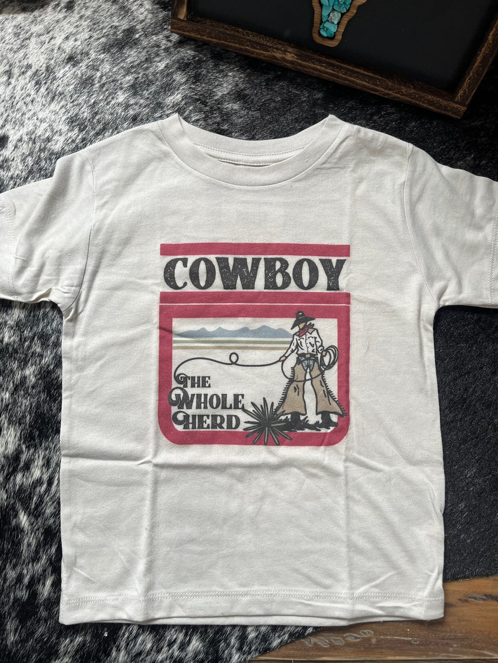 Cowkids Cowboy Whole Herd Tee