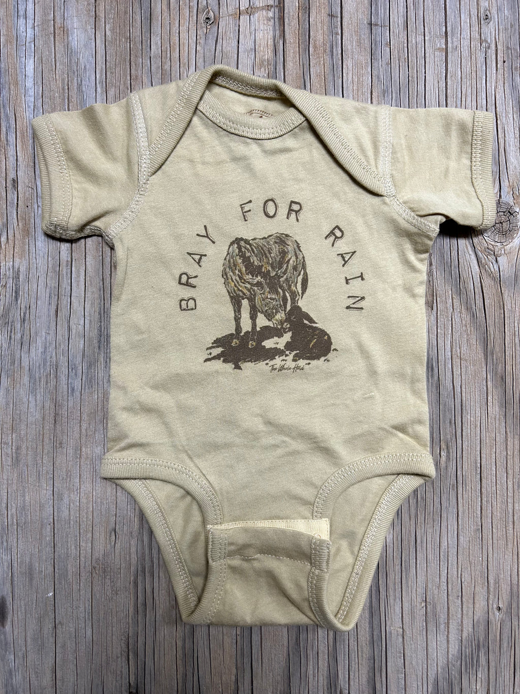 Cowkids Bray for Rain Onesie