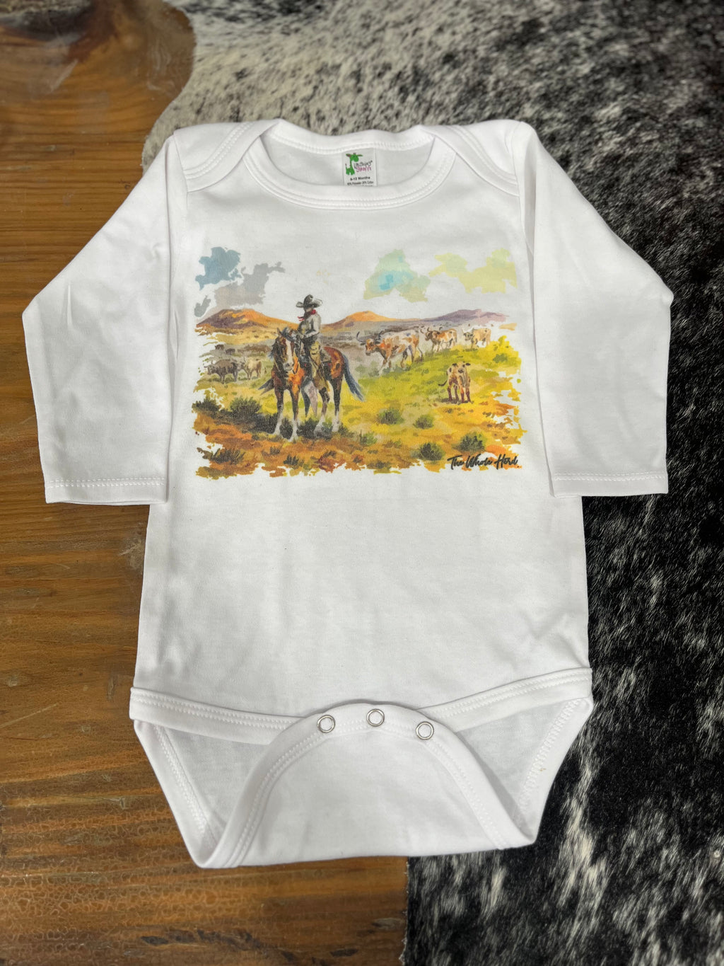 The Ranch Life Long Sleeve Onesie