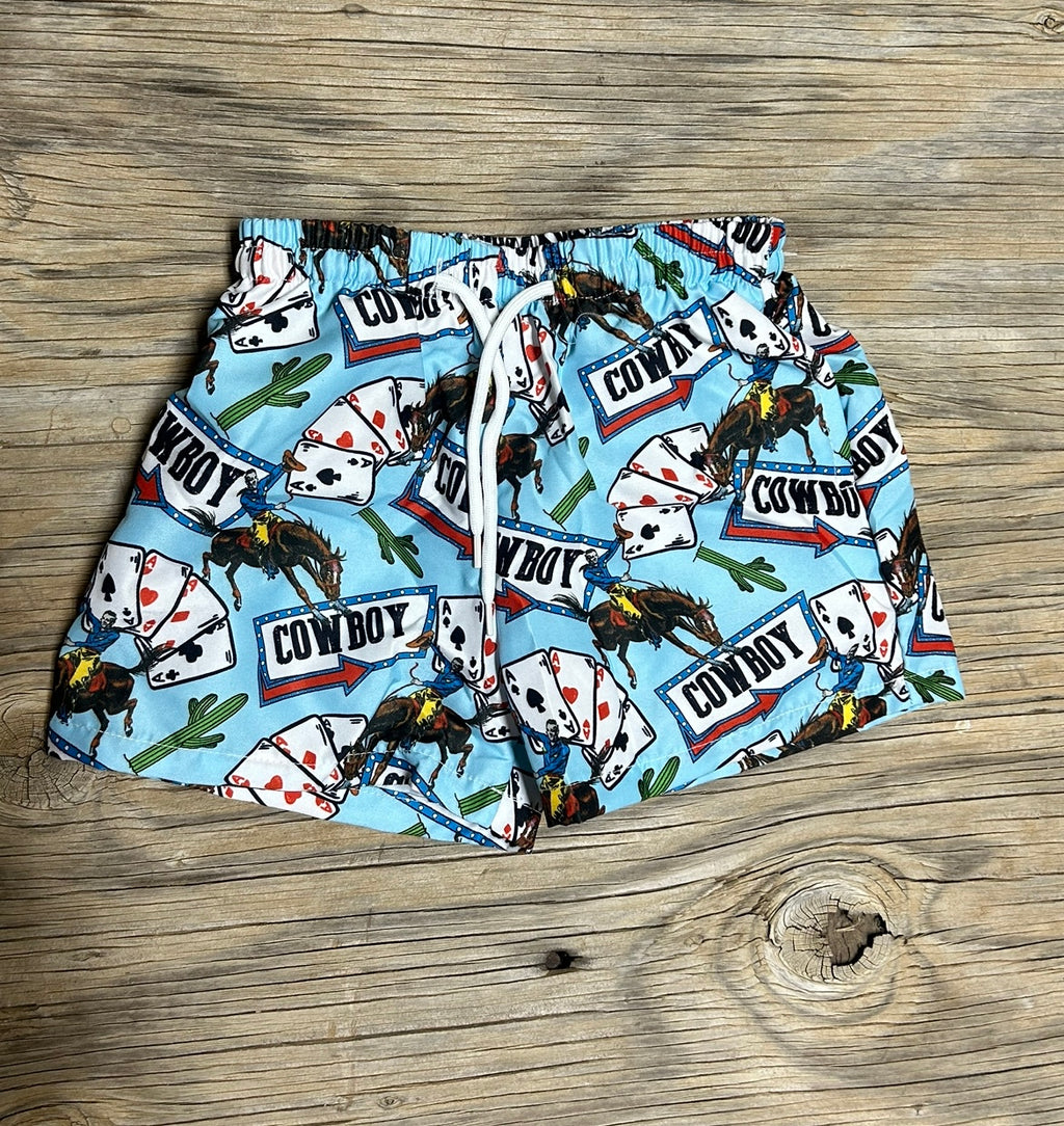 Cowkids Vegas Swim Trunks