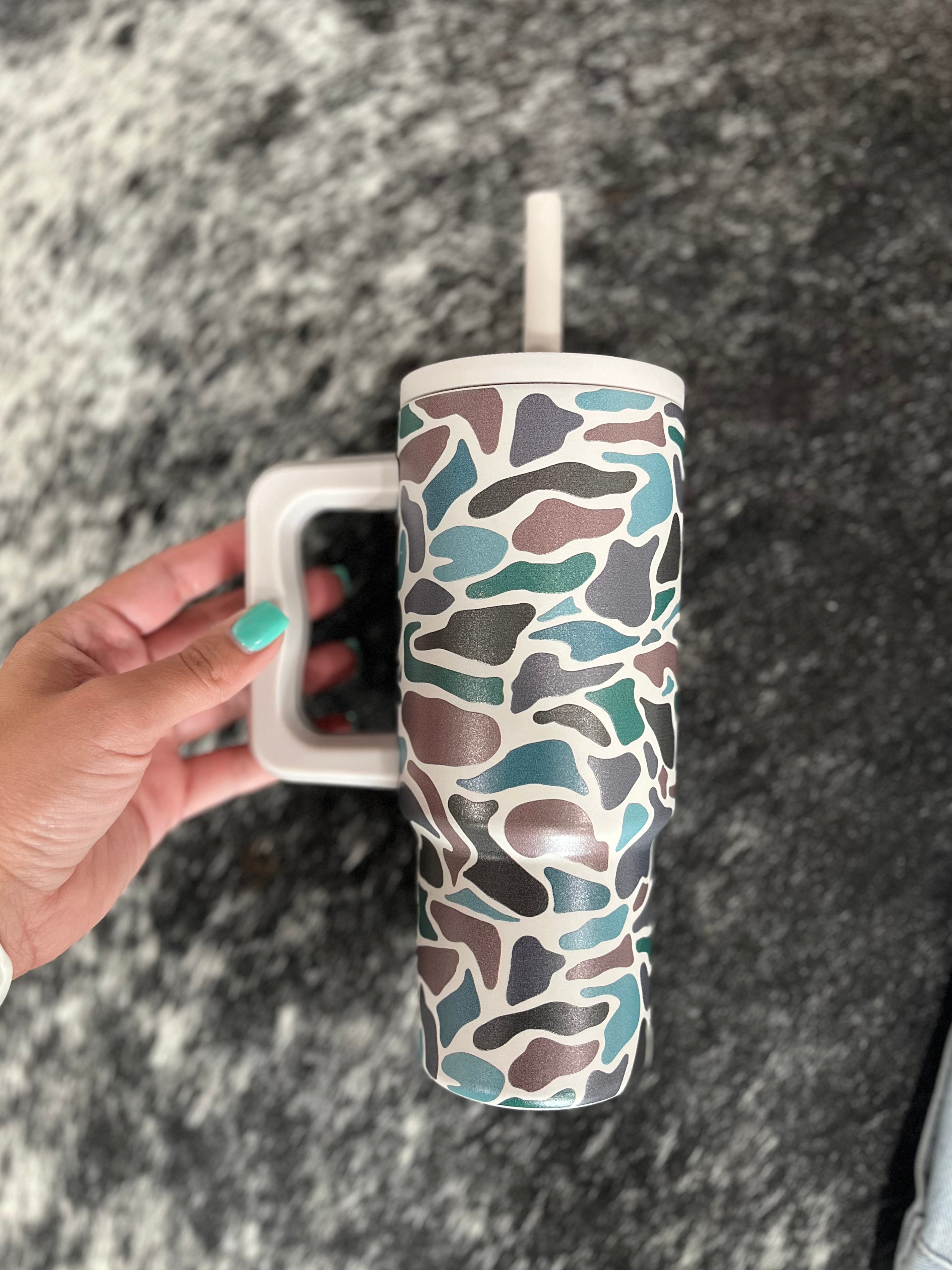 Cowkids Camo Tumbler