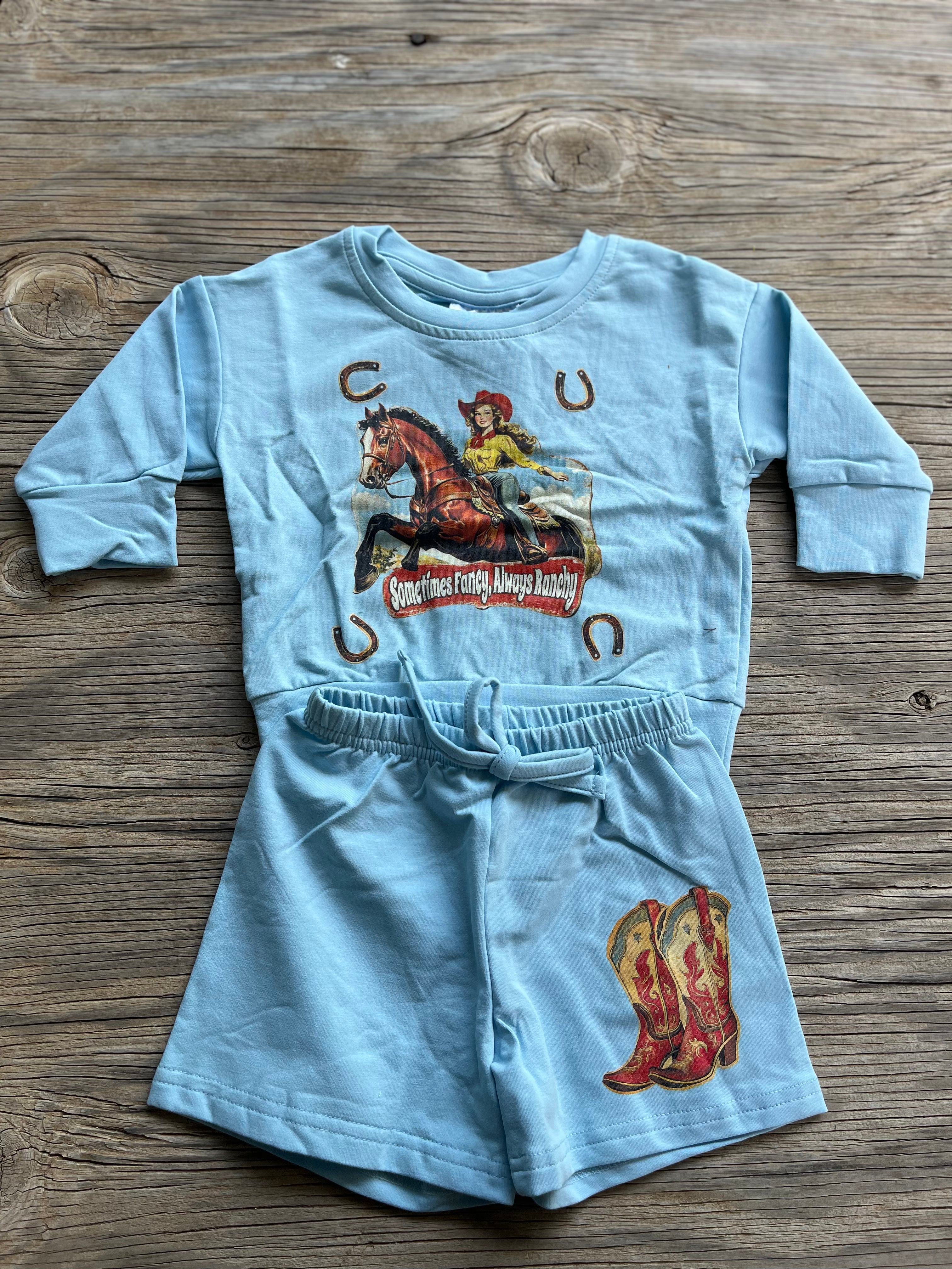 Cowkids Always Ranchy Lounge Set