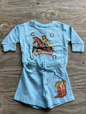 Cowkids Always Ranchy Lounge Set