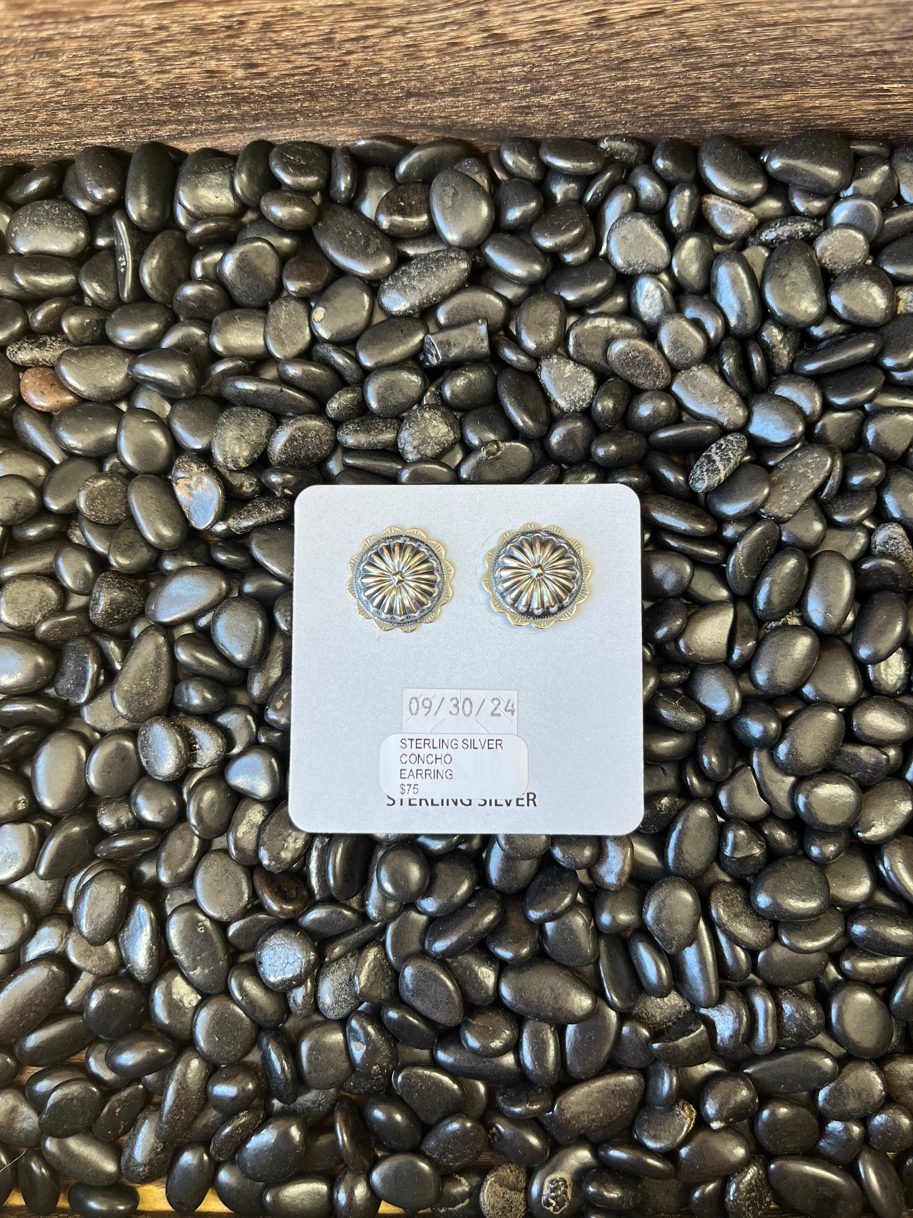 The Concho Stud Earrings