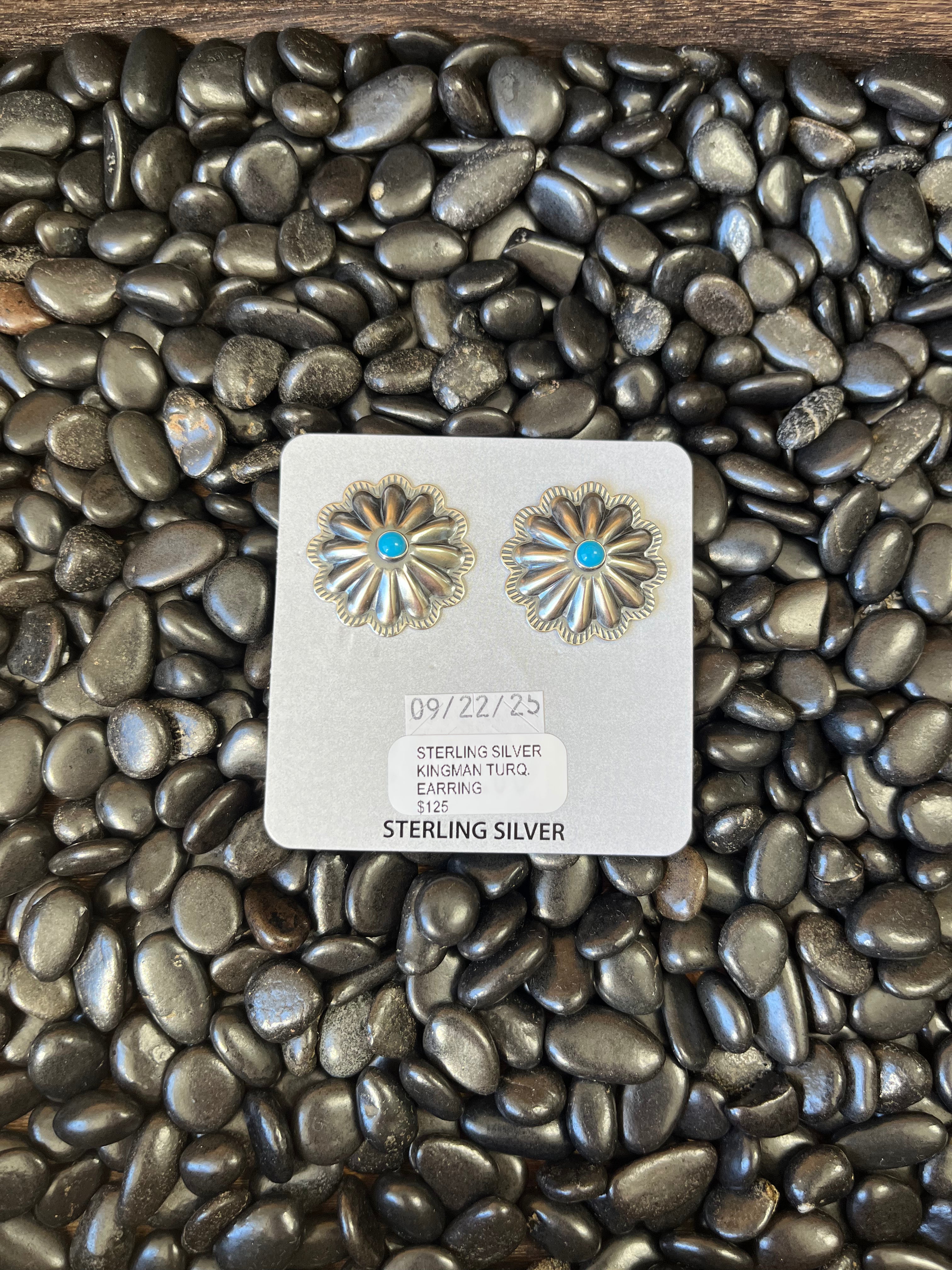 The Concho Stud Earrings