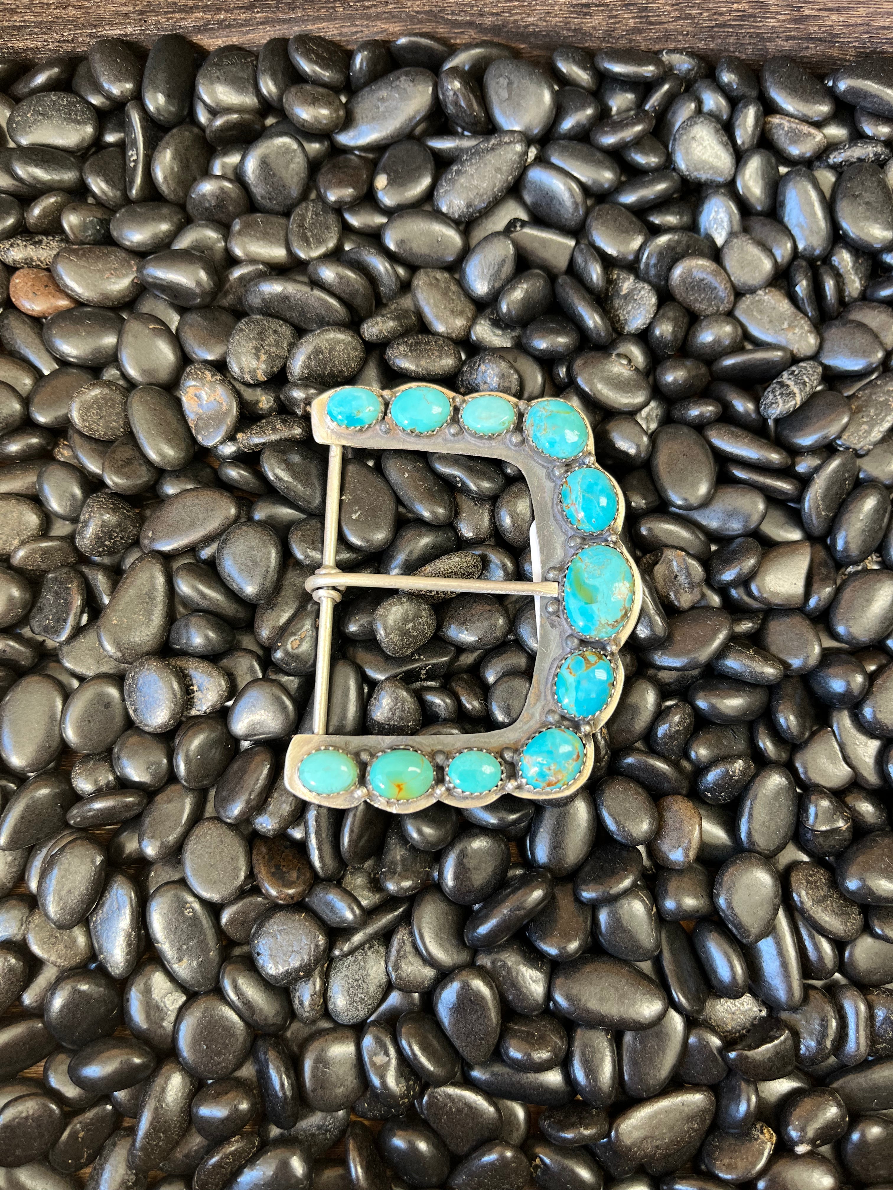 Turquoise Belt Buckles