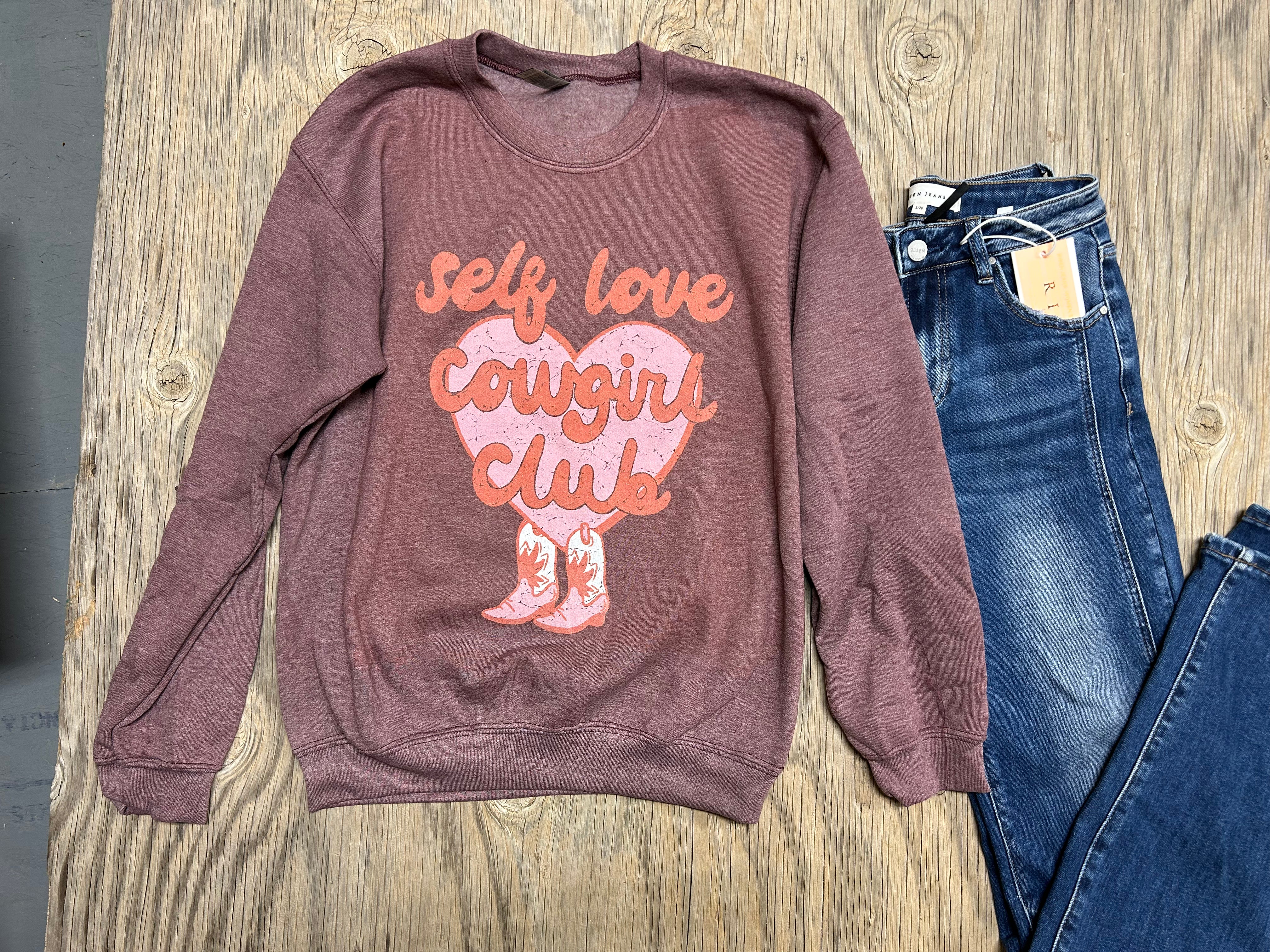 The Self Love Cowgirl Club Sweatshirt