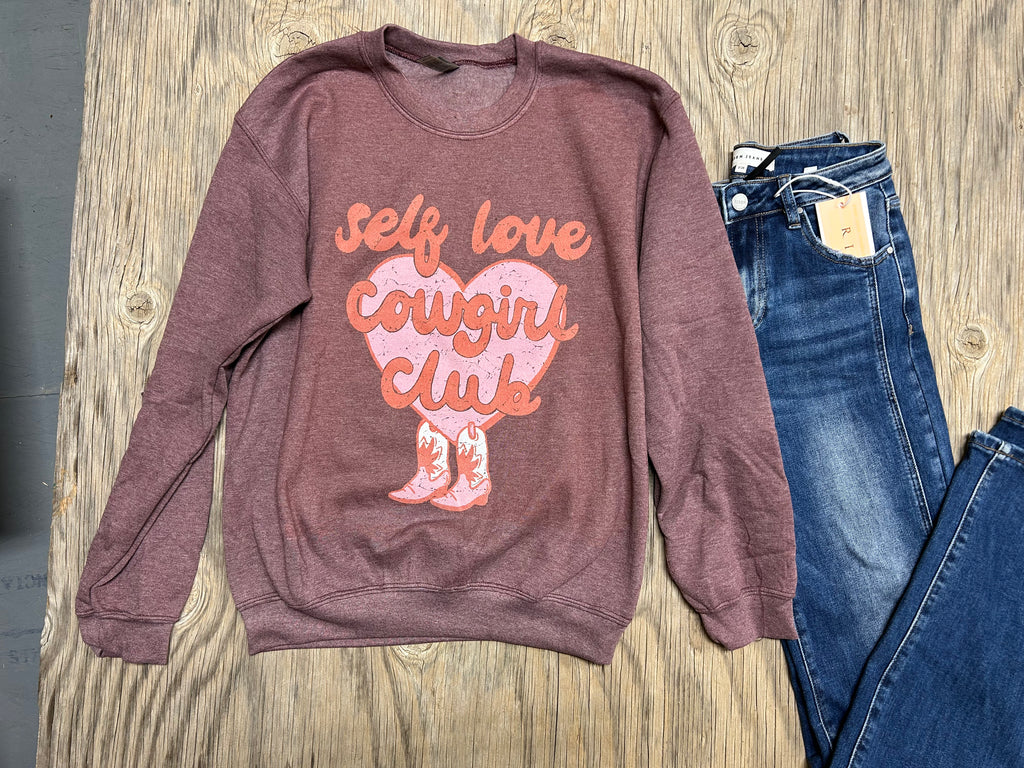 The Self Love Cowgirl Club Sweatshirt