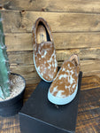 The Cowhide Slip Ons Brown
