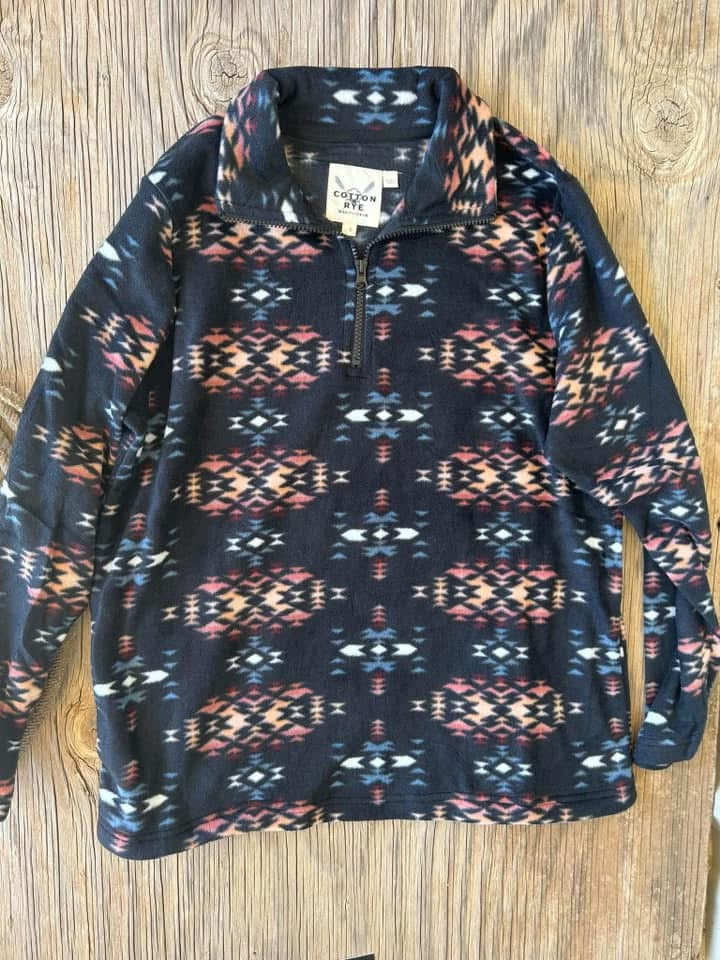 Aztec Fleece Pullover
