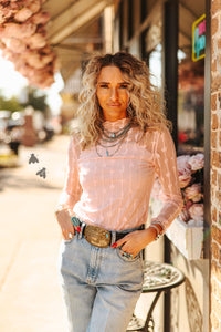 The Lariat Lace Top Rose