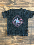 Cowkids Cheetah Horse Tee