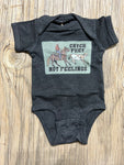 Cowkids Catch Feet Onesie