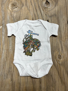 Cowkids Desert Bronc Onesie