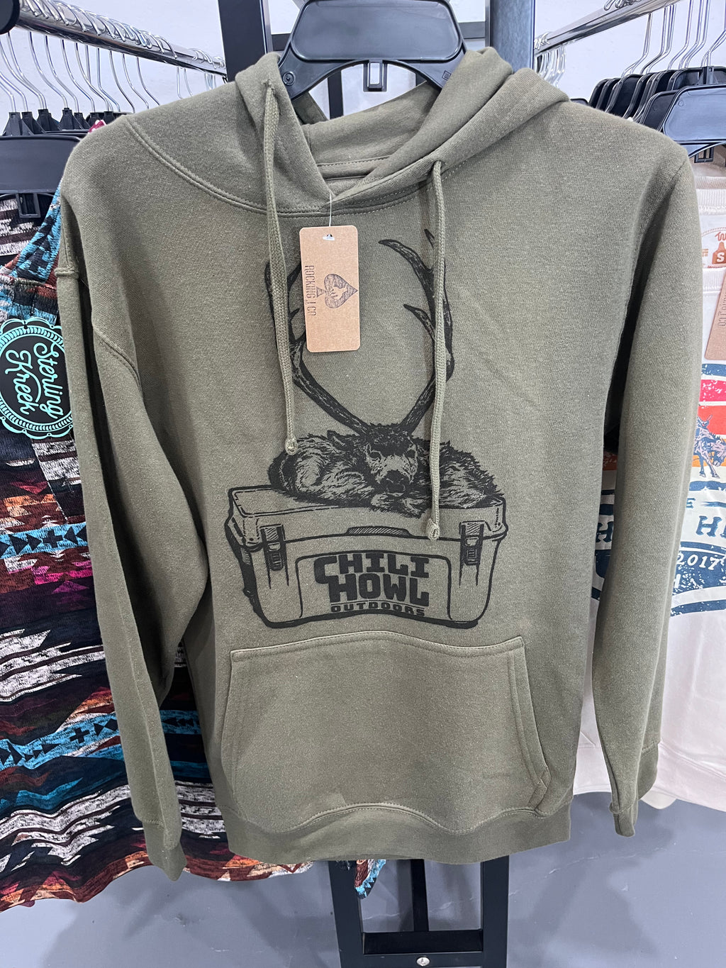 The Olive Elk Hoodie