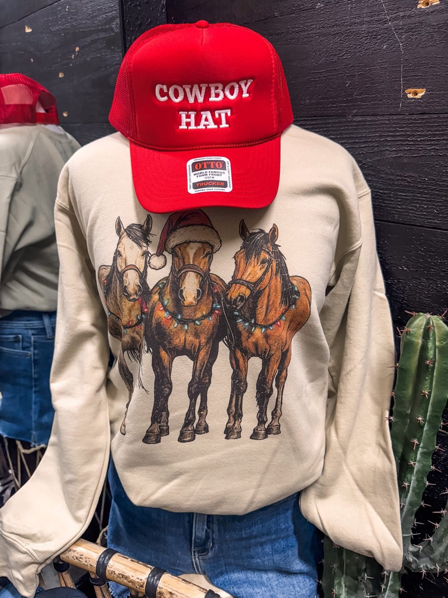 The Christmas Horses Sweatshirt