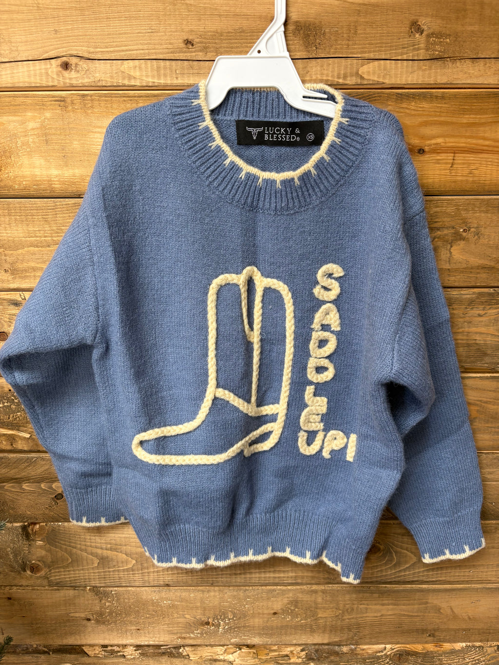 Cowkids Saddle Up Sweater