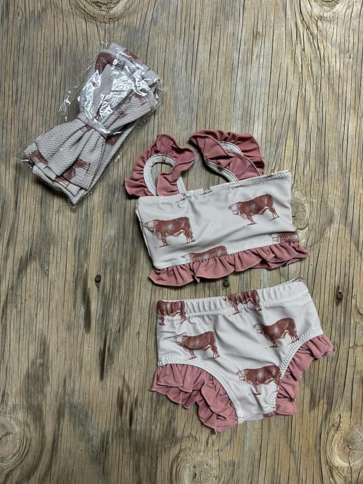 Cowkids Hereford 2 Piece Swim
