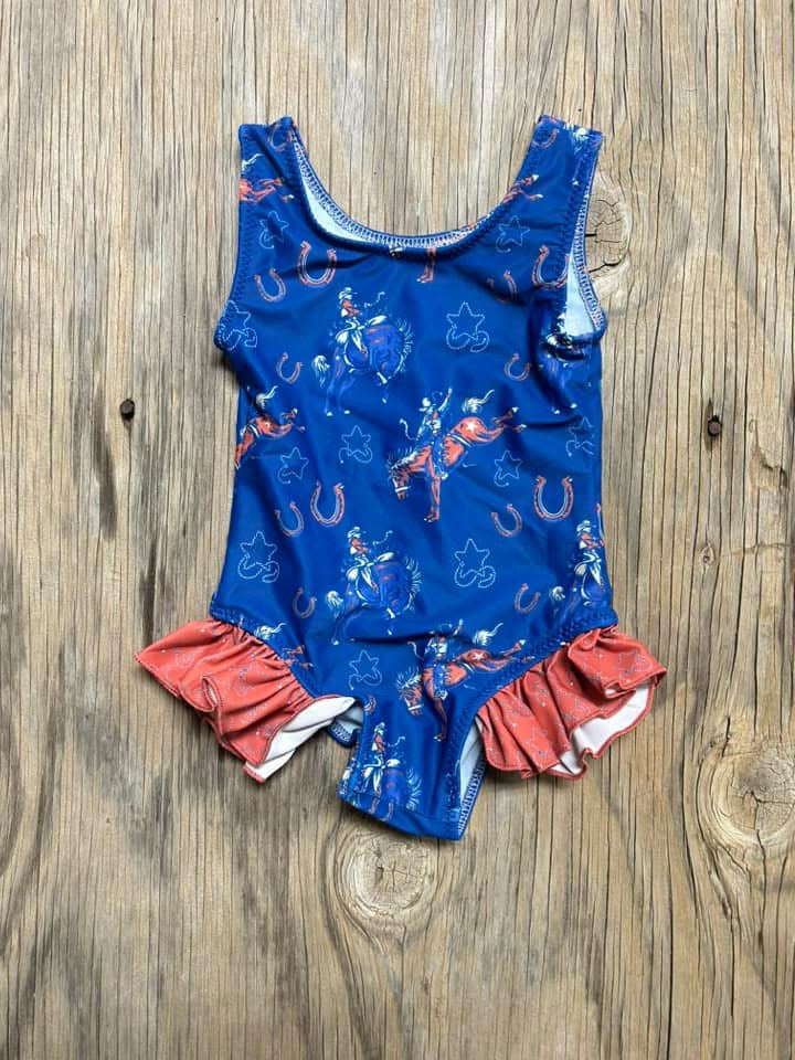 Cowkids 1 Piece Swim 3-6m