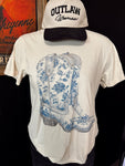 The Floral Boots Tee