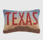 Texas Wool Hook Pillow