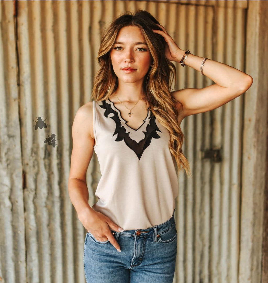 The Llano Tooled Tank Sand