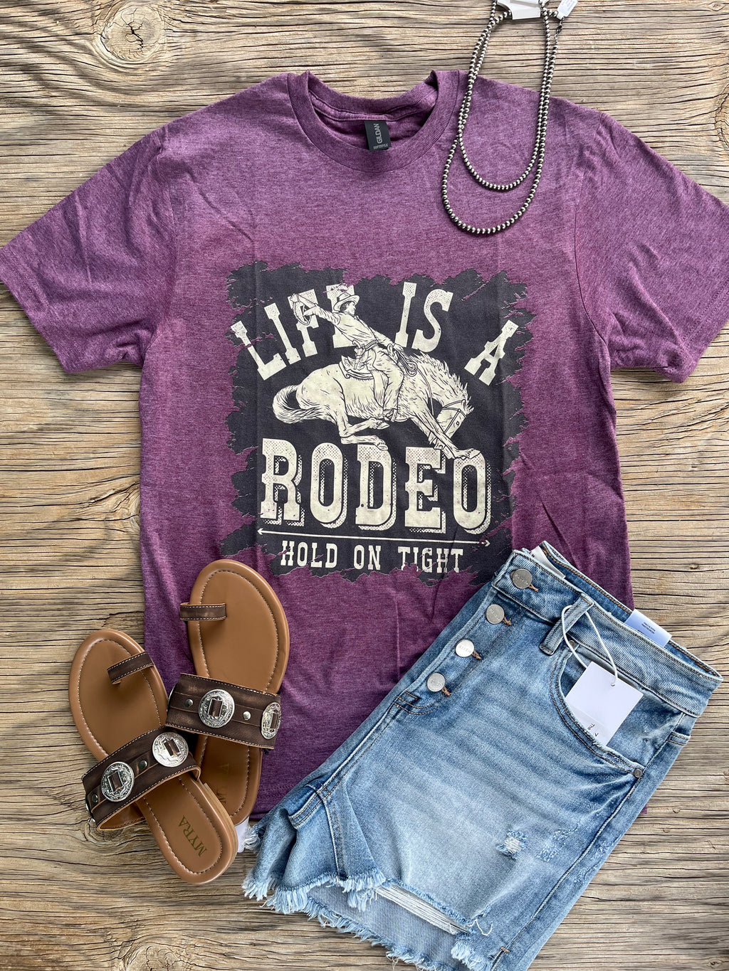 Life is A Rodeo TEE