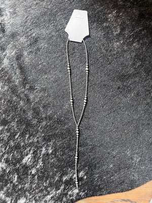 3-6mm Graduated Navajo Pearl Lariat