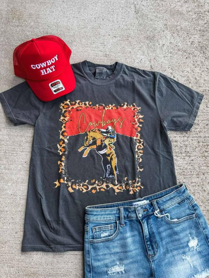 The Leopard Cowboy Tee