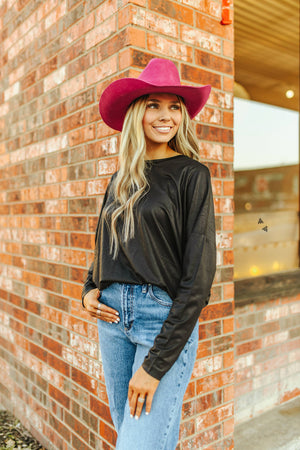 High Class Leather Lux Top