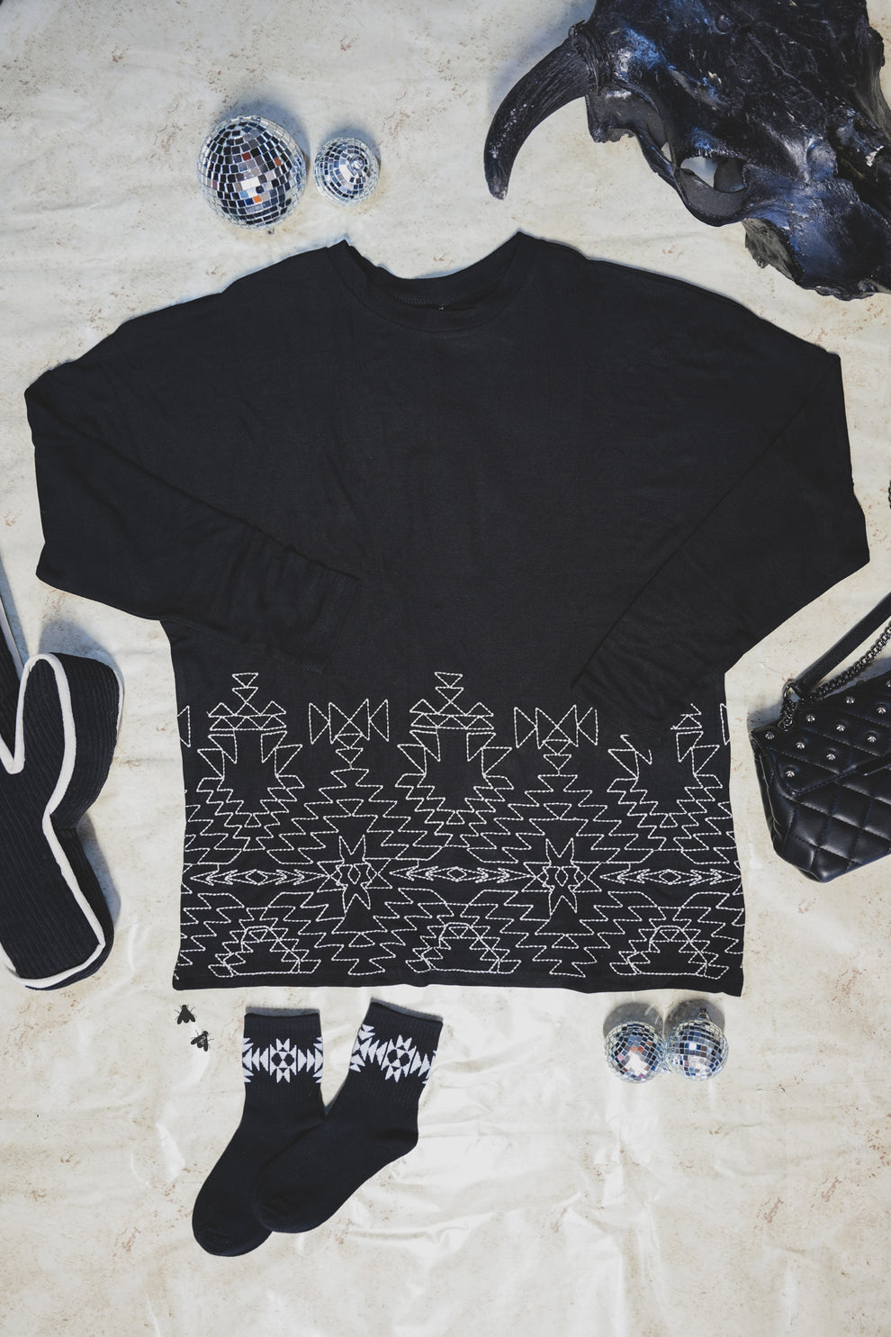 The Stitch That Western Long Sleeve