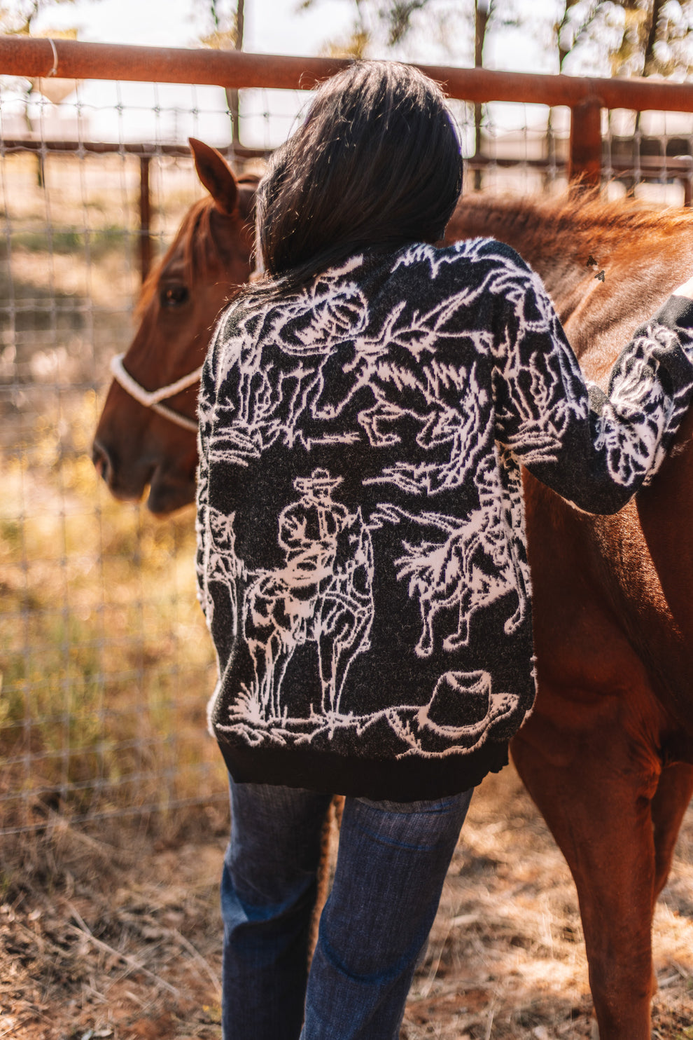 The Rodeo Fuzz Cardigan