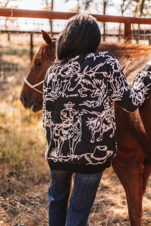 The Rodeo Fuzz Cardigan