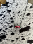 The Dhalia Rose Bar Necklace