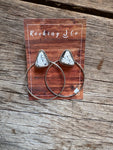The Pagosa Hoop Earrings