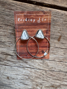 The Pagosa Hoop Earrings