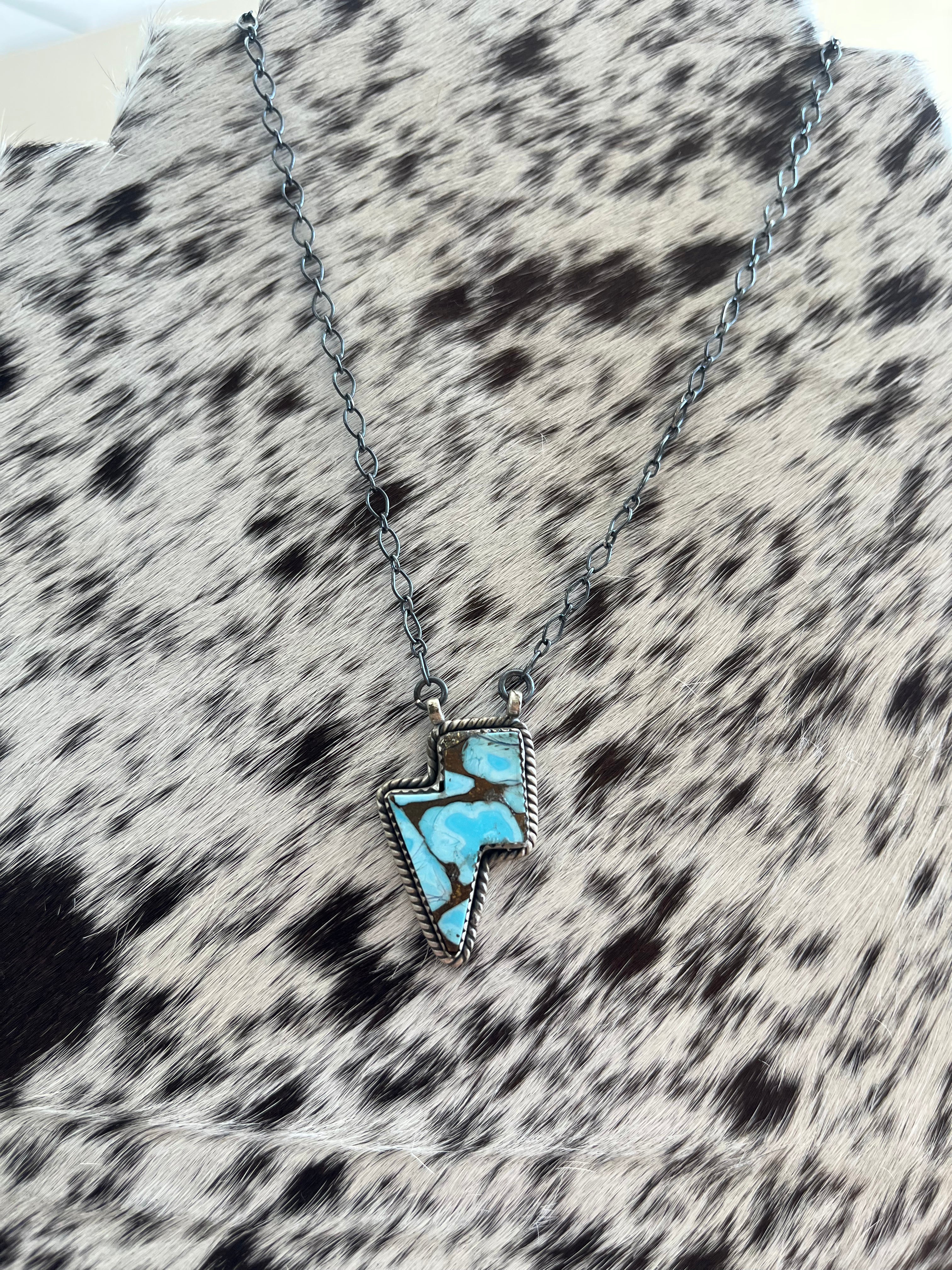 The Hada Lightning Bolt Necklace