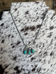 The 3 Stone Bronc Necklace
