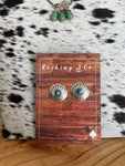 The Concho Stud Earrings