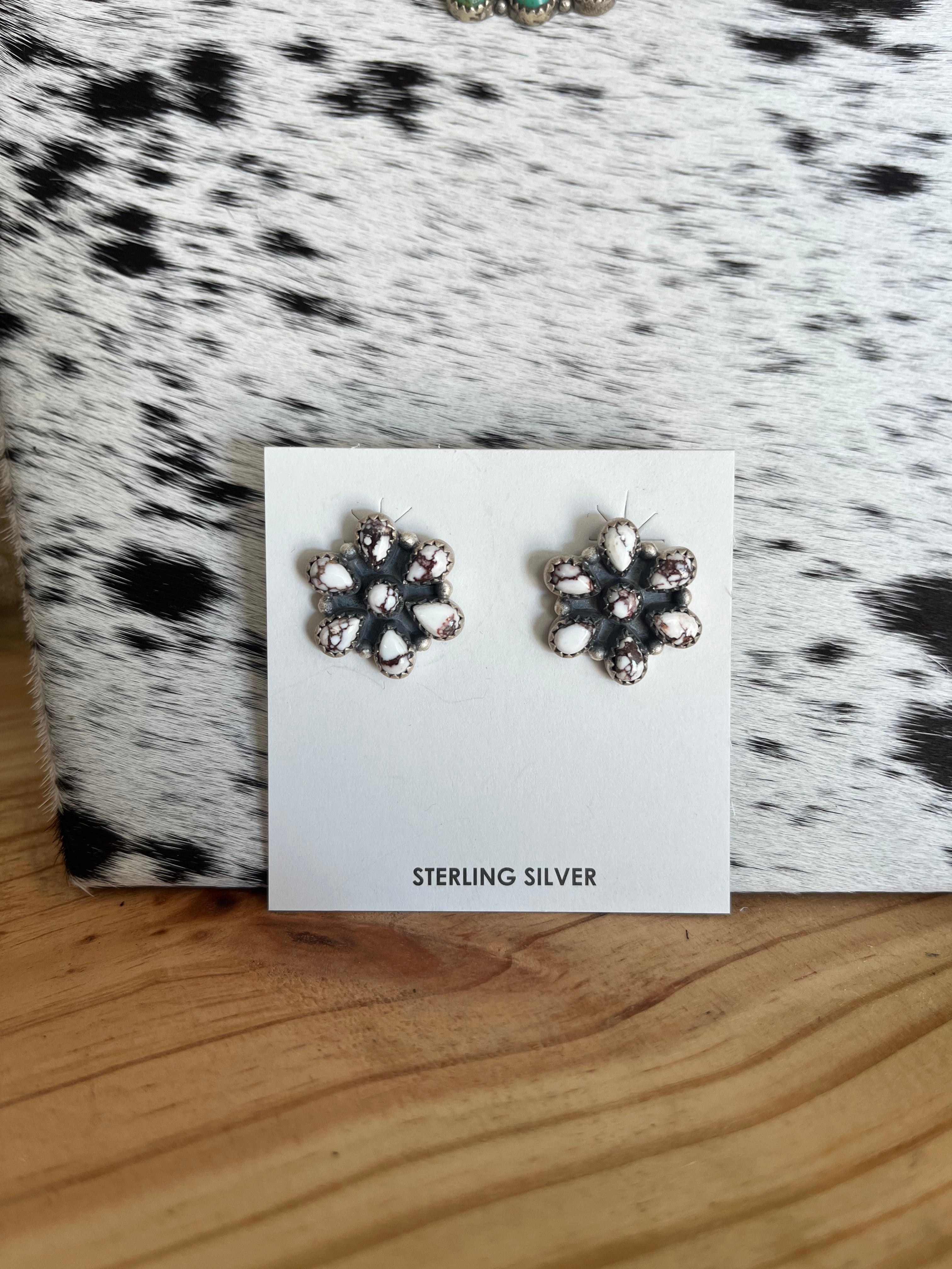 The Wild Horse Cluster Earrings