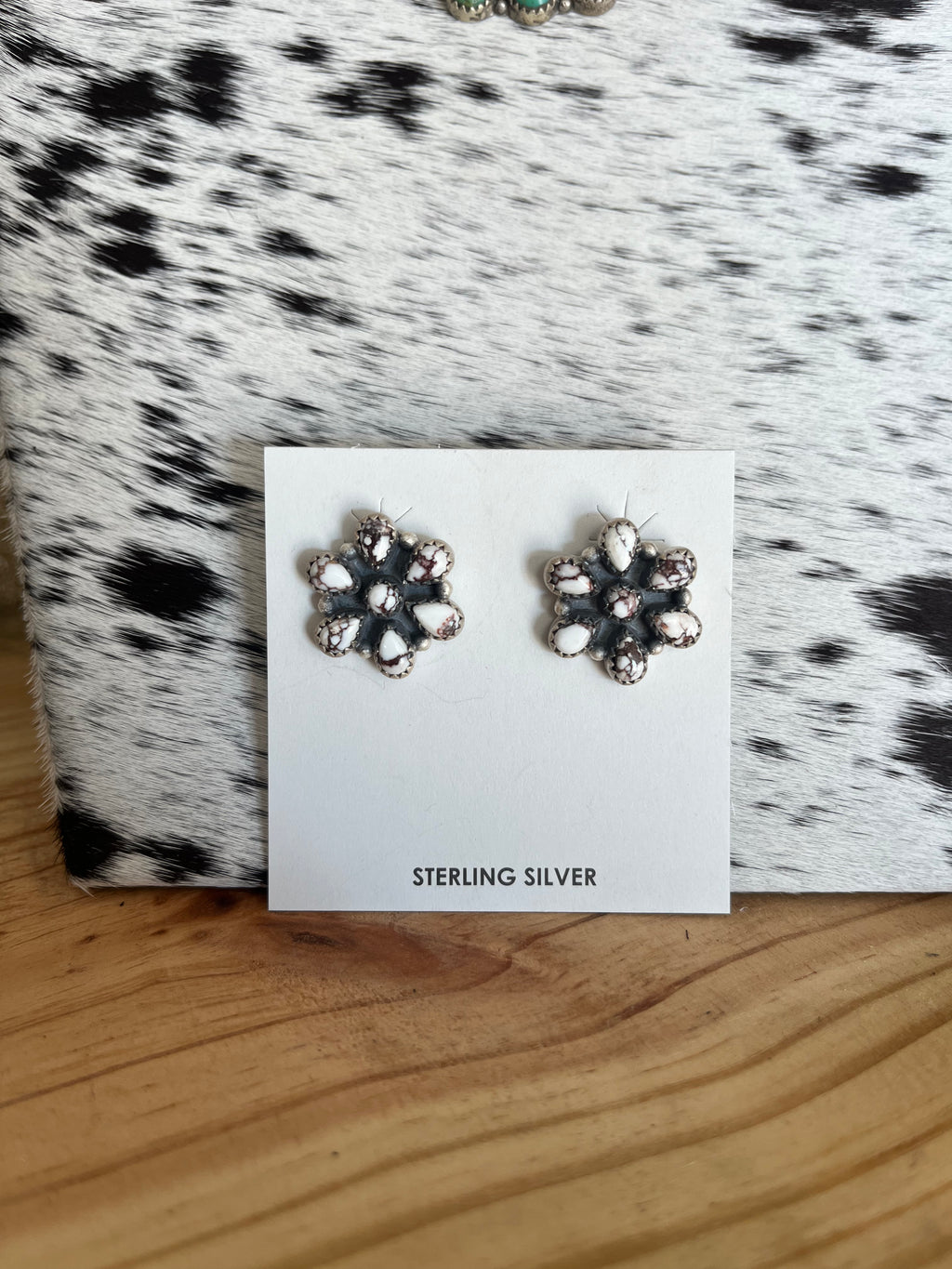 The Wild Horse Cluster Earrings