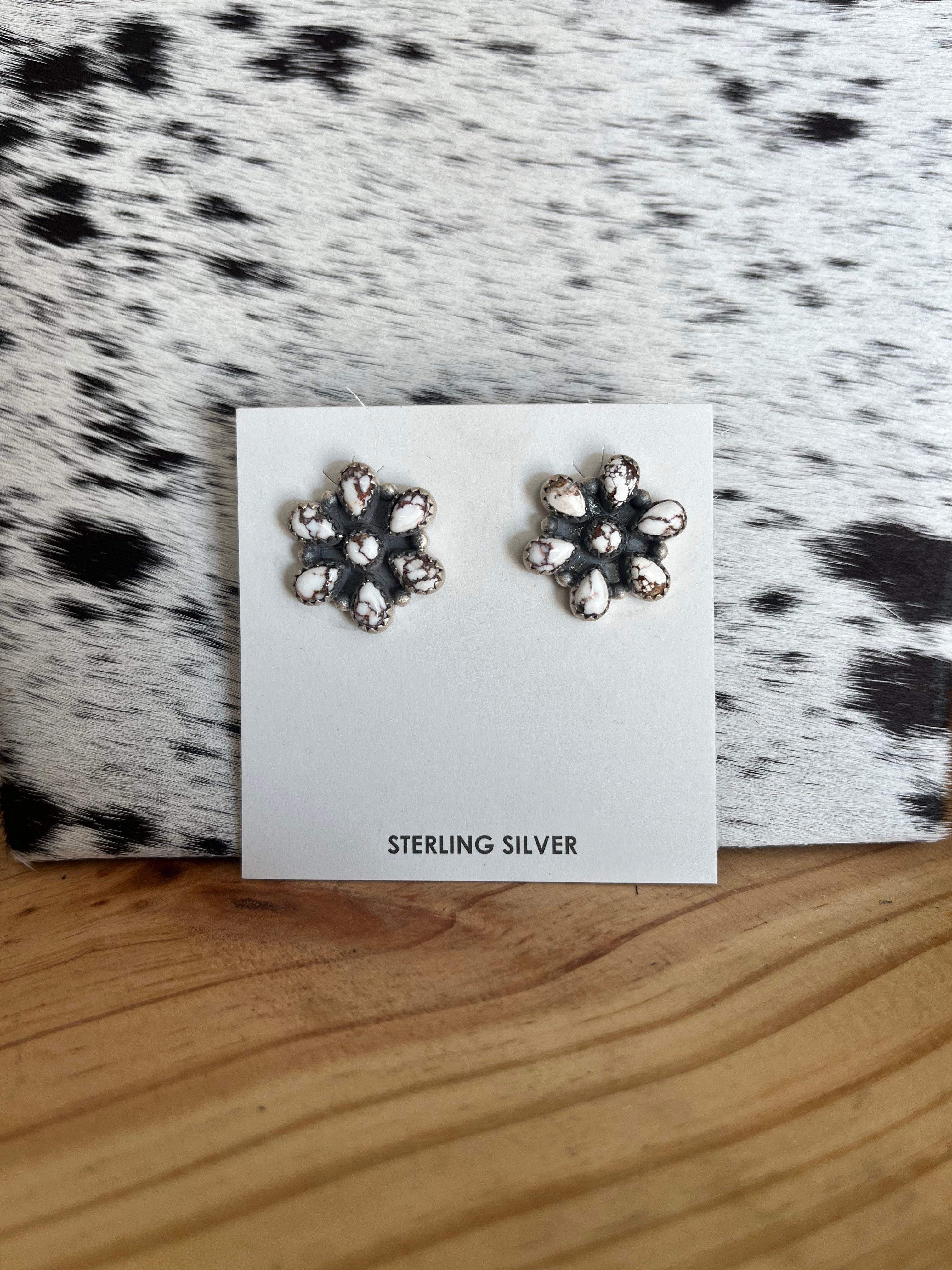 The Wild Horse Cluster Earrings