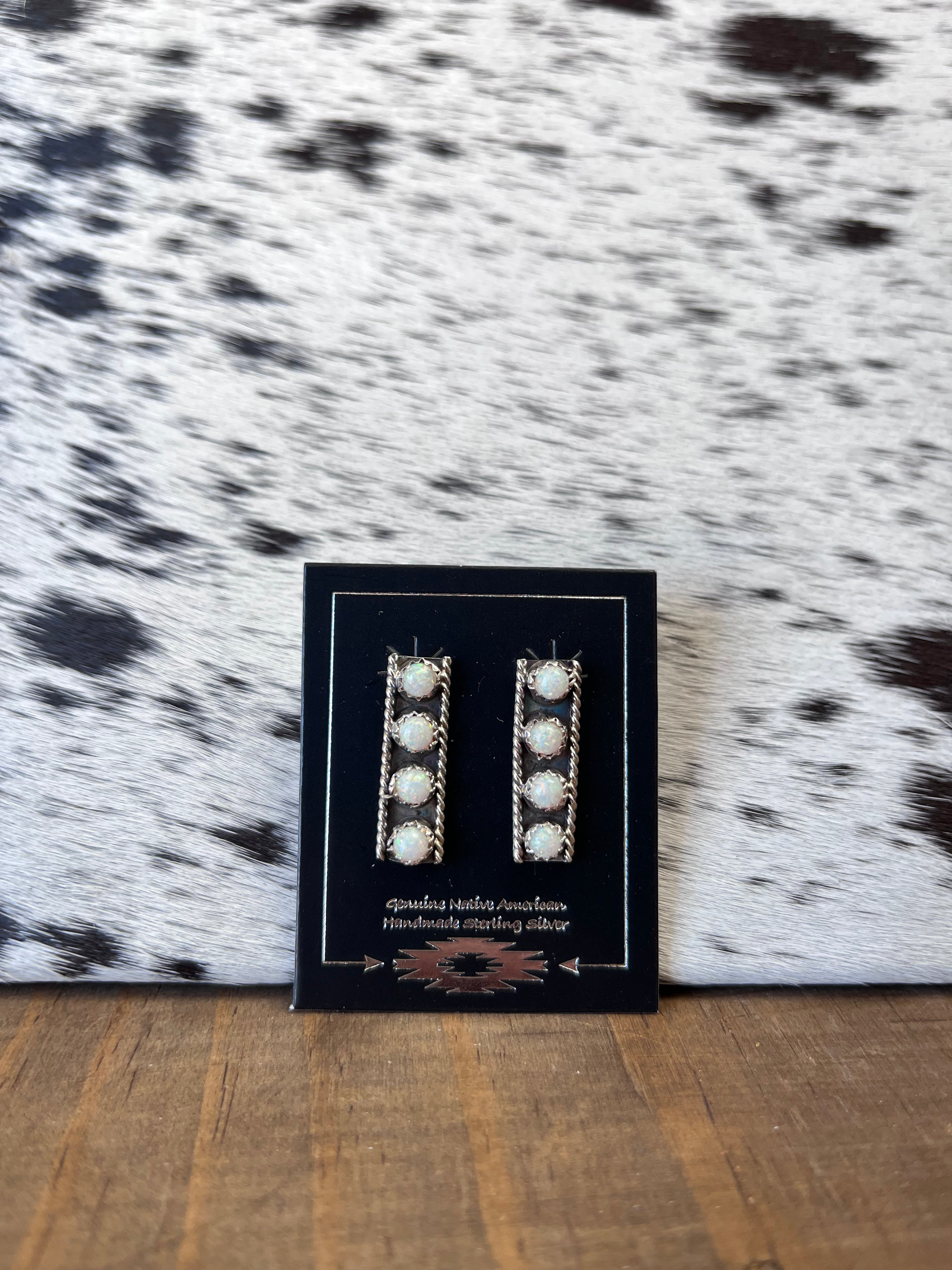 The Opal Bar Earrings