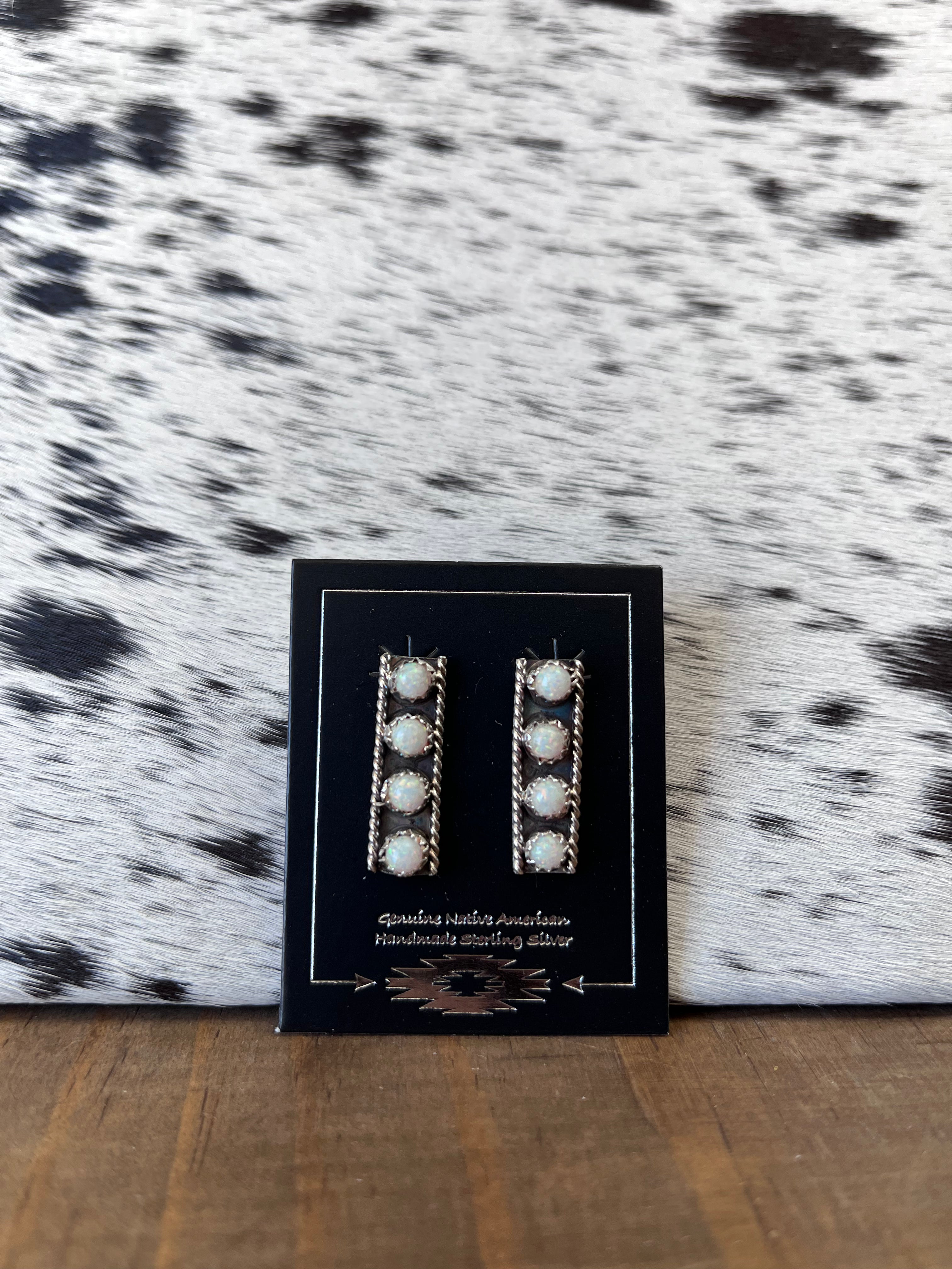 The Opal Bar Earrings