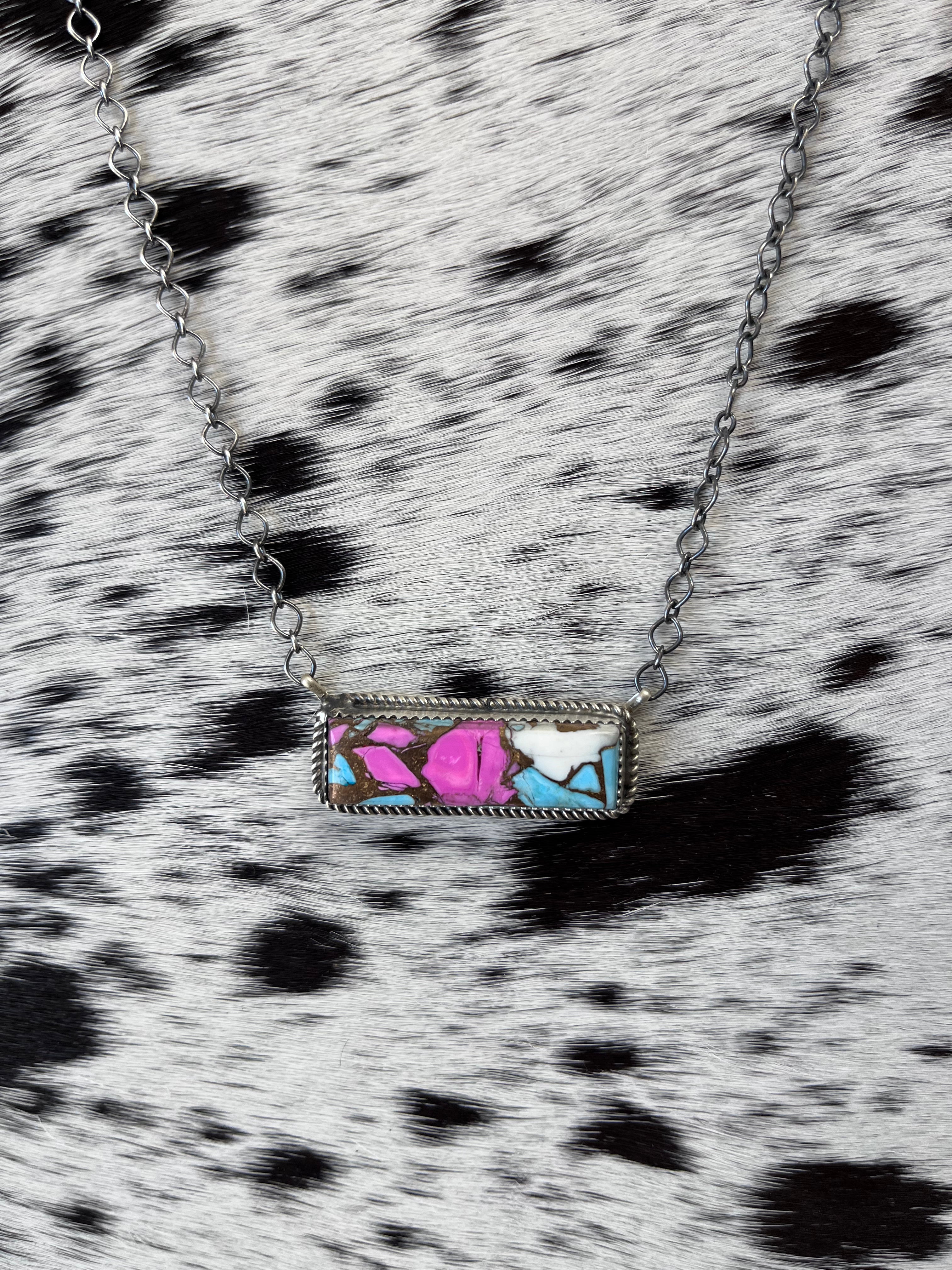 The Cotton Candy Bar Necklace