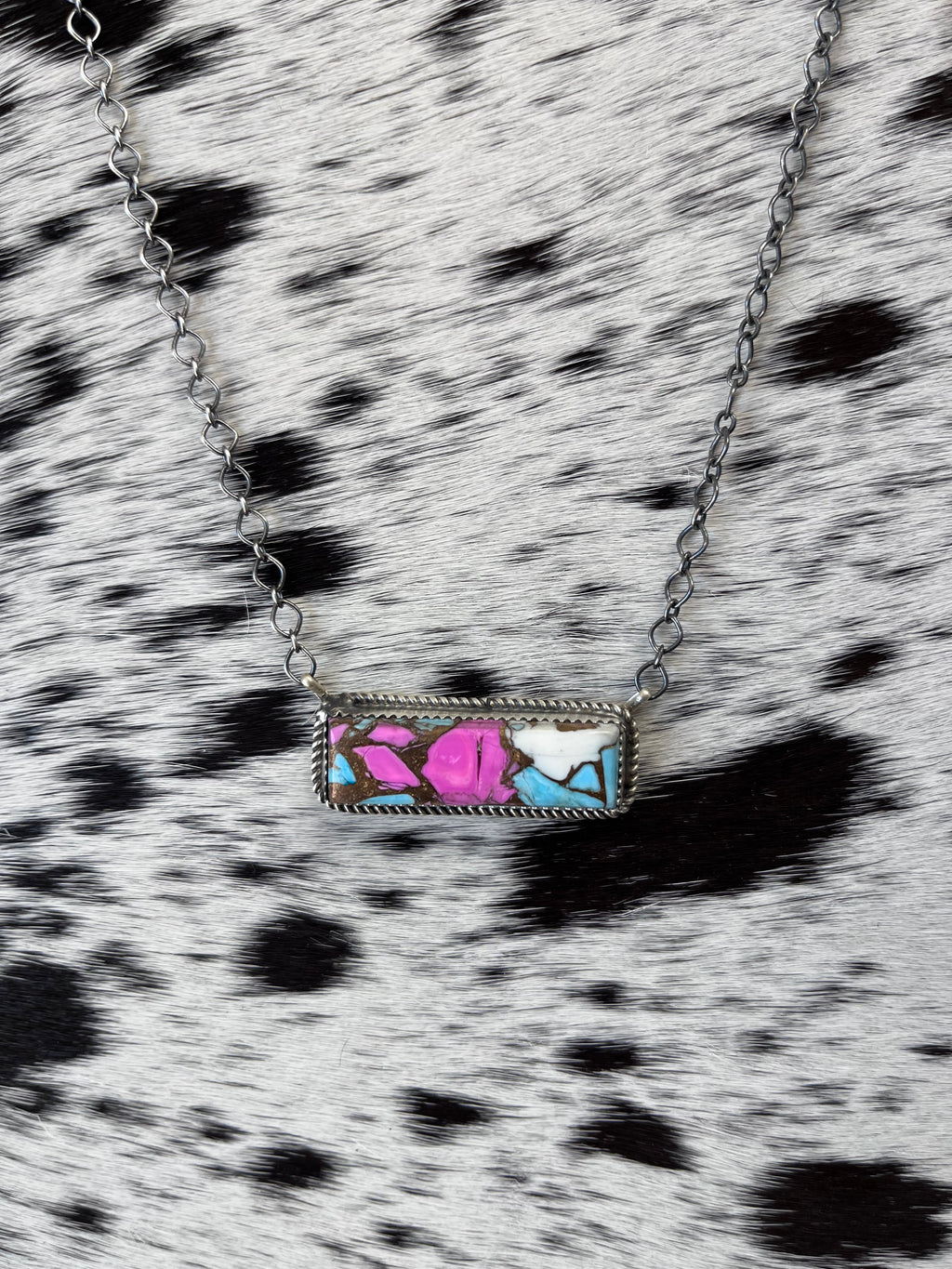 The Cotton Candy Bar Necklace