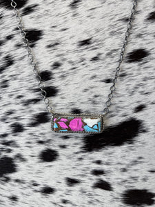 The Cotton Candy Bar Necklace