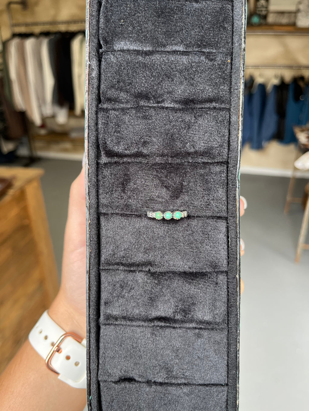 The Lux Kingman Stacker Ring